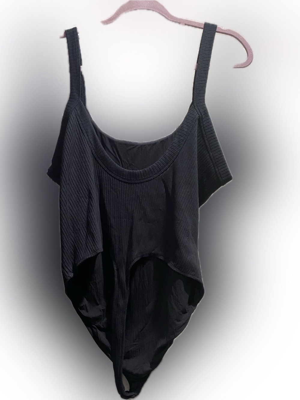 GOOD AMERICAN Sculpting Modern Tank Bodysuit - size 5 - NWOT